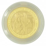 Abigail Fillmore First Spouse 1/2 oz Gold Proof Reverse