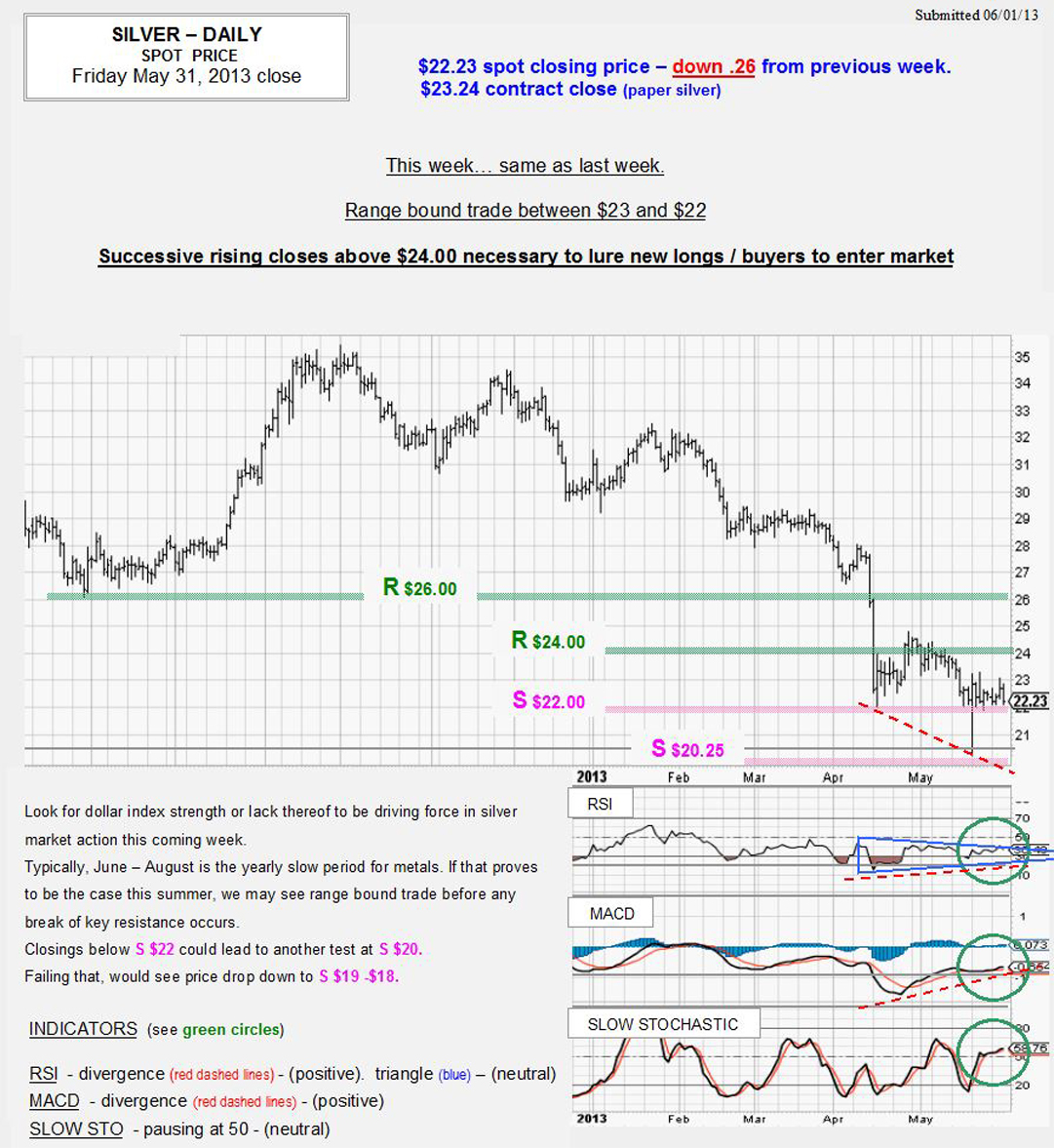 MAY 31, 2013 chart & commentary