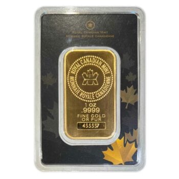 1 Troy Ounce Gold Bar