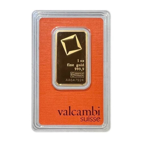 1 oz Valcambi Gold Bar