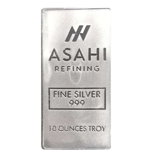 10 oz Asahi Silver Bar