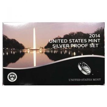 2014 United States Mint Silver Proof Set