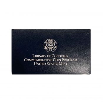 Library of Congress Commemorative Silver Dollar