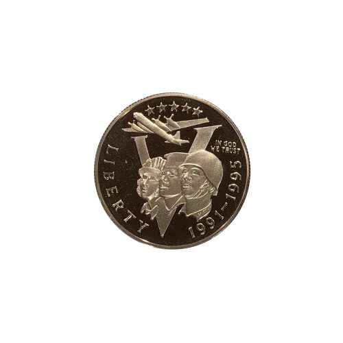 WWII 50th Anniversary 2 Piece Proof Coin Set - Image 5