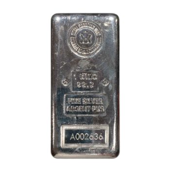 .999 Silver Kilo Bar ($0.25 below spot)