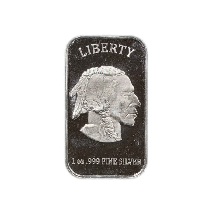 1 Troy Ounce .999 Fine Silver Bullion