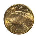 1927 $20 Gold St Gaudens PCGS MS62+