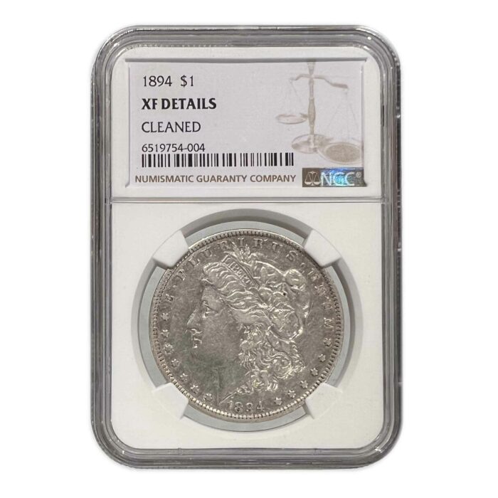 1894 Morgan Silver Dollar NGC XF DETAILS