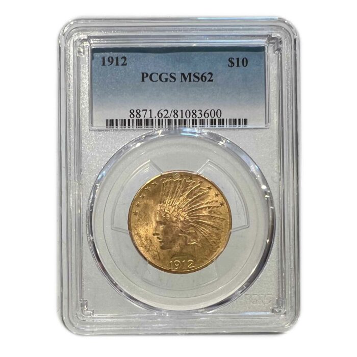 1912 $10 Indian PCGS MS62 - Jefferson Coin
