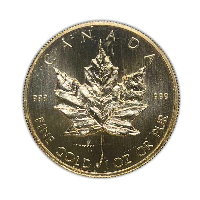 1 Troy Ounce Gold Maple Leaf