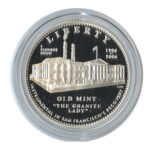 2006-S San Francisco Old Mint Proof Silver Dollar