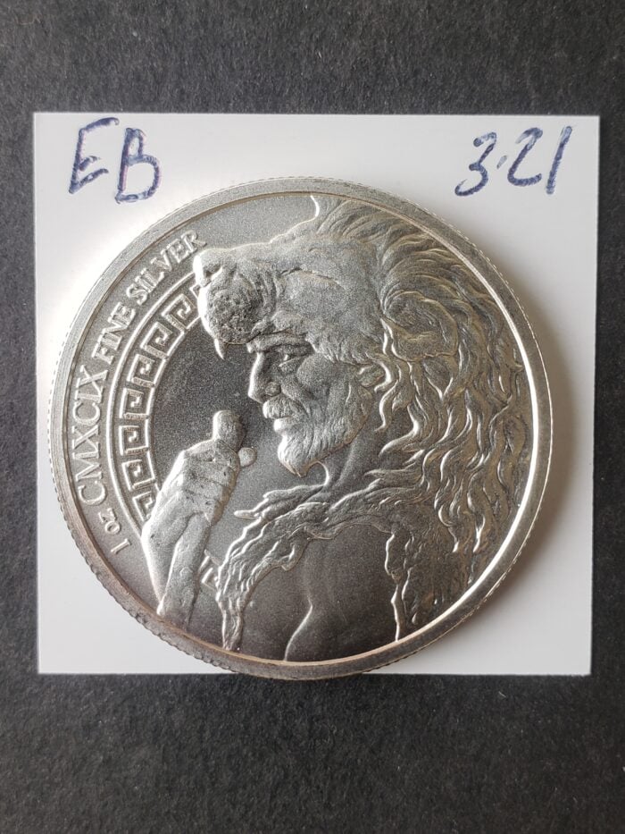1oz Silver Labors of Hercules Erymanthian Boar Round Spot + $1.50 - Image 3