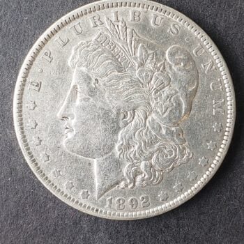1892 $1 Morgan Silver Dollar