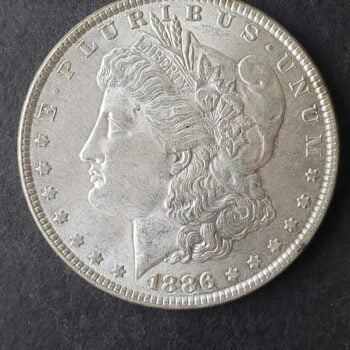 1886 $1 Morgan Silver Dollar