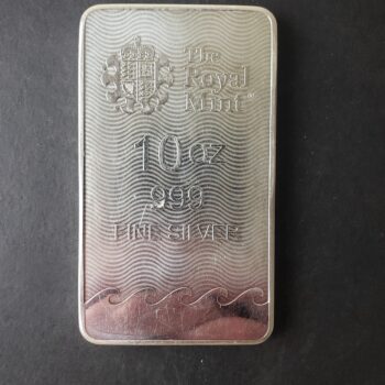The Royal Mint 10oz Silver Britannia Bar