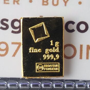 Valcambi Suisse 1 gram Gold Bar