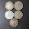 Lot of Five 1921 $1 Morgan Silver Dollars