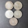 Lot of Five 1921 $1 Morgan Silver Dollars - Image 2