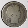 1900 S 50c Barber Silver Half Dollar - Image 2