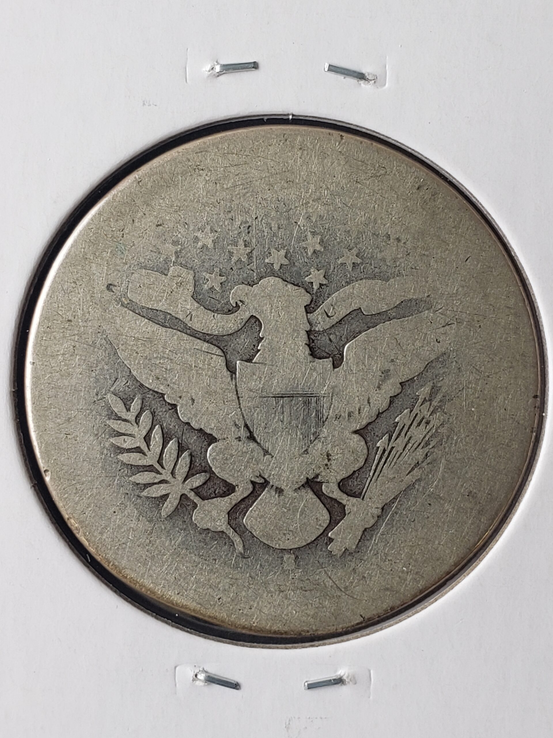 1897 S 50c Barber Silver Half Dollar | Jefferson Coin