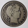 1911 50c Barber Silver Half Dollar - Image 2