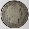 1908 50c Barber Silver Half Dollar - Image 2