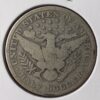1908 50c Barber Silver Half Dollar - Image 3