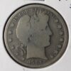 1906 S 50c Barber Silver Half Dollar - Image 2