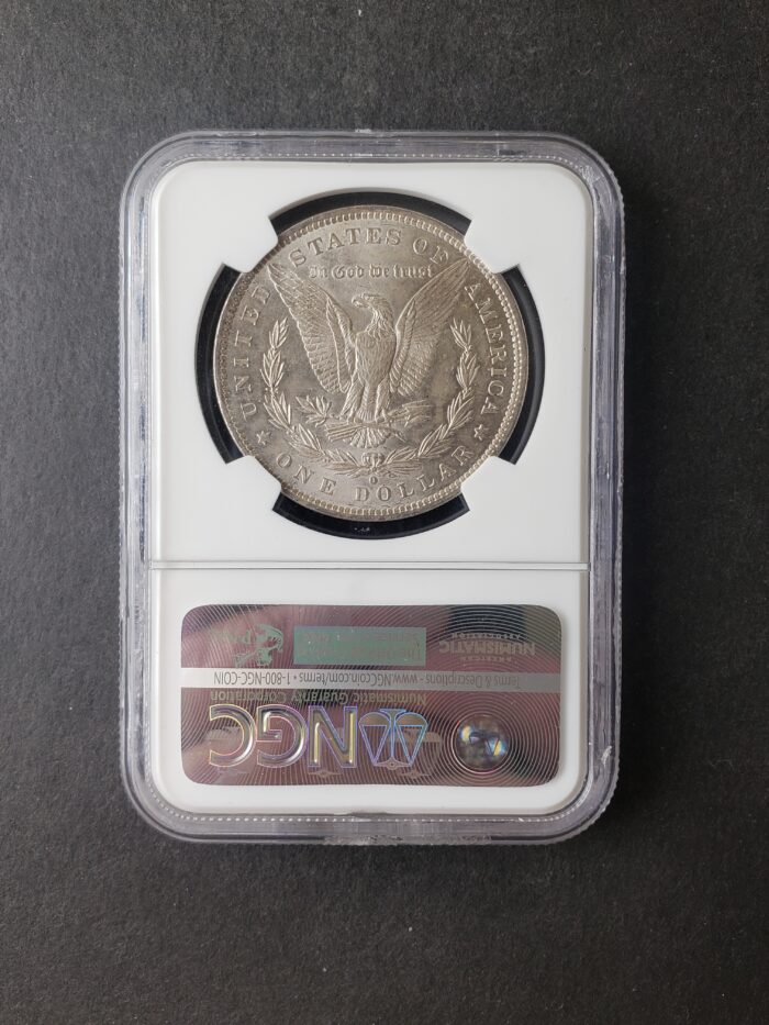 1884 O $1 Morgan Silver Dollar NGC MS63 - Image 2