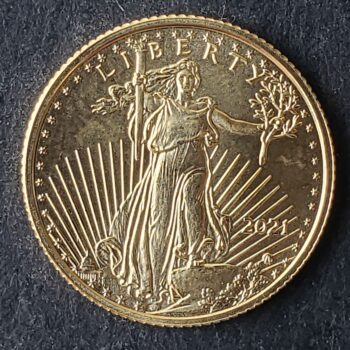2021 $5 1/10oz Gold American Eagle Type 2