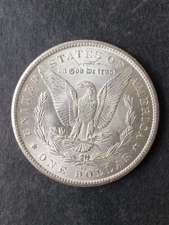 1884 CC $1 Morgan Silver Dollar - Image 2