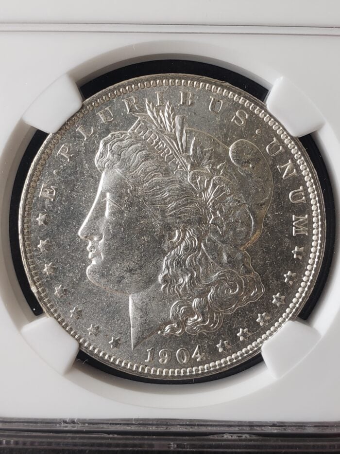 1904 O $1 Morgan Silver Dollar NGC MS63 - Image 2