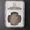 1890 $1 Morgan Silver Dollar NGC MS63
