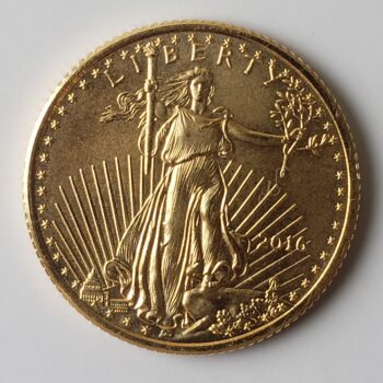 2016 $5 1/10oz Gold American Eagle