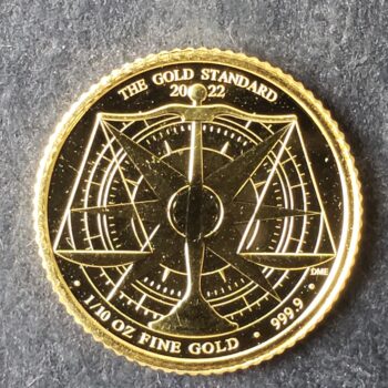 2022 Great Britain 10 Pound 1/10oz Gold The Gold Standard Coin