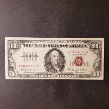 1966 $100 Red Seal United States Note