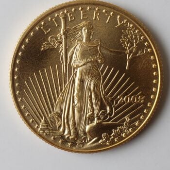 2005 $25 1/2oz Gold American Eagle