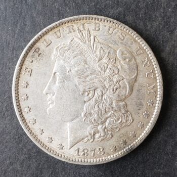 1878 $1 Morgan Silver Dollar, Reverse of 79
