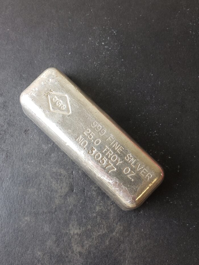 Oregon Gold & Silver 25oz Silver Bar