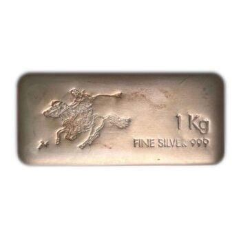 Pony Express .999 Silver Kilo