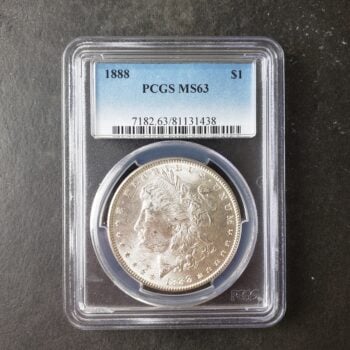 1888 $1 Morgan Silver Dollar PCGS MS63