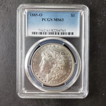 1885 O $1 Morgan Silver Dollar PCGS MS63