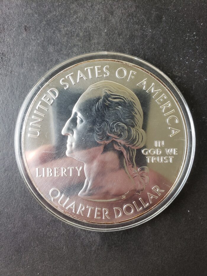 2013 25c Great Basin National Park 5oz Silver Quarter Dollar in Capsule - Image 2