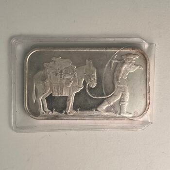 1 Troy Ounce Silver Bar at Spot
