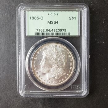 1885 O $1 Morgan Silver Dollar PCGS MS64