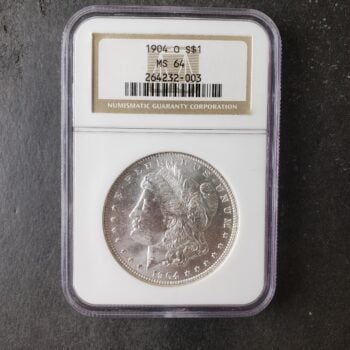 1904 O $1 Morgan Silver Dollar NGC MS64