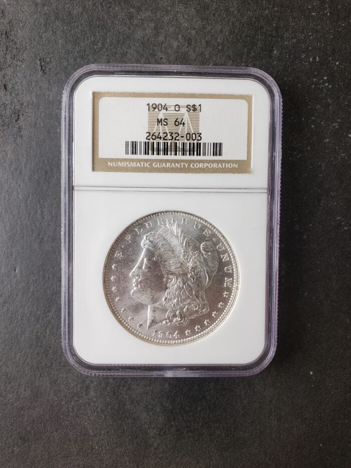 1904 O $1 Morgan Silver Dollar NGC MS64
