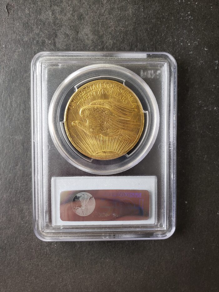 1907 $20 St. Gaudens Gold Double Eagle PCGS MS64 - Image 2