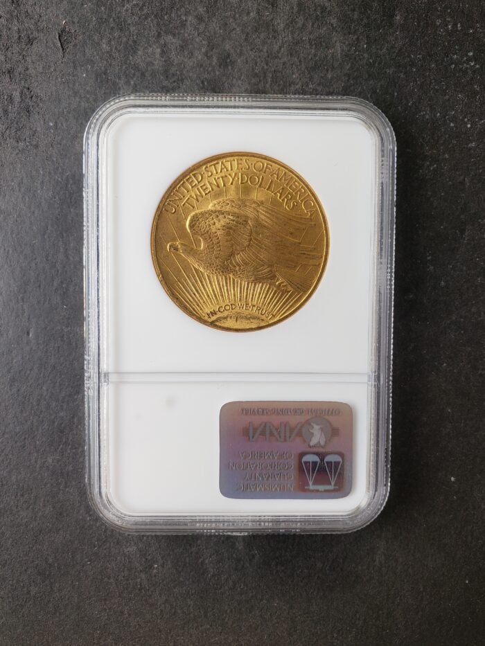 1915 S $20 St. Gaudens Gold Double Eagle NGC MS64 - Image 2
