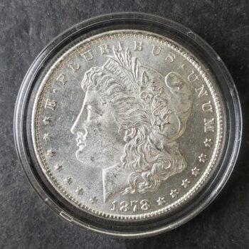 1878 $1 Morgan Silver Dollar, Reverse of 79